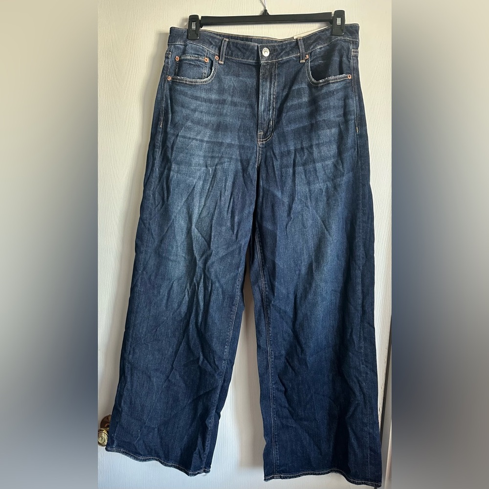 American Eagle Outfitters Baggy jeans wide leg size 14